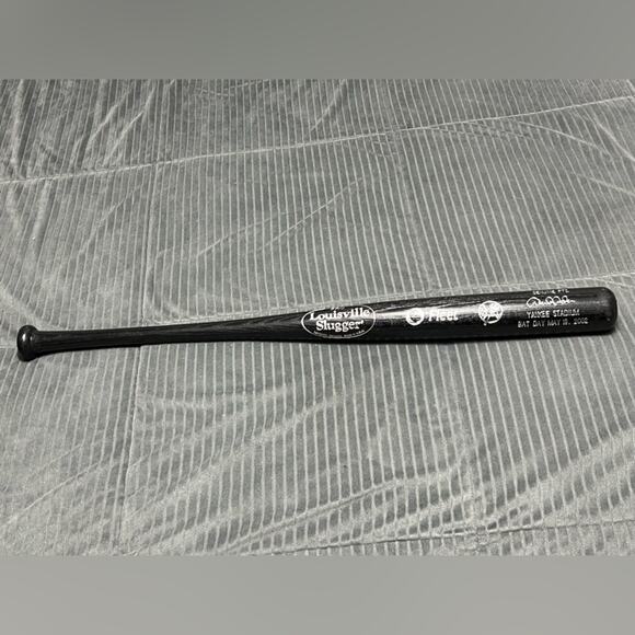 VINTAGE 2002 BALLPARK GIVEAWAY LOUISVILLE SLUGGER DEREK JETER YANKEES BAT DAY - Picture 2 of 5